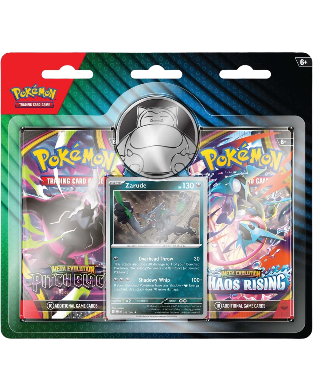 Zarude 2-Pack Blister