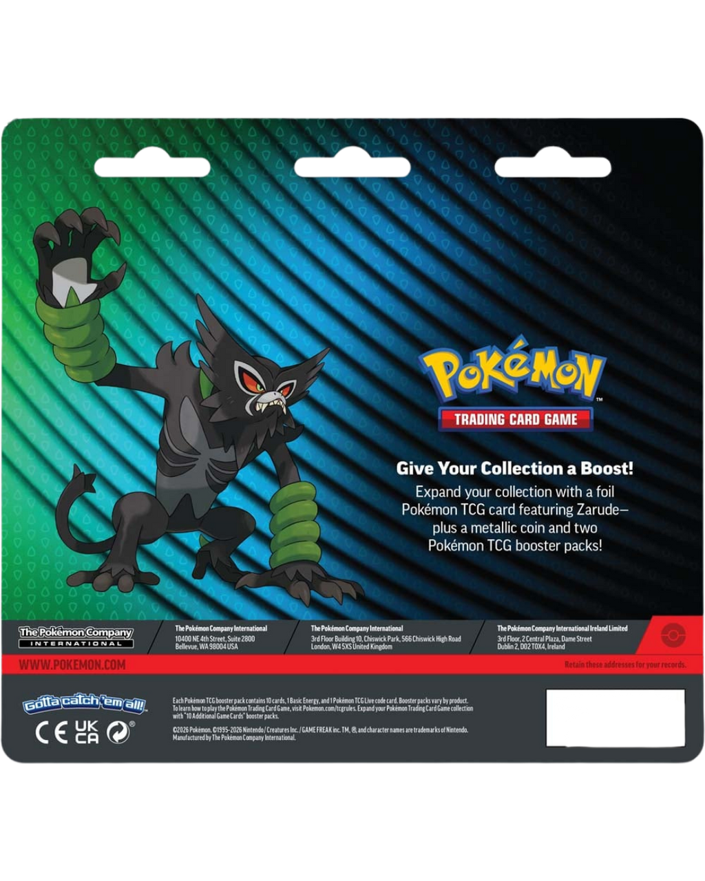 Zarude 2-Pack Blister