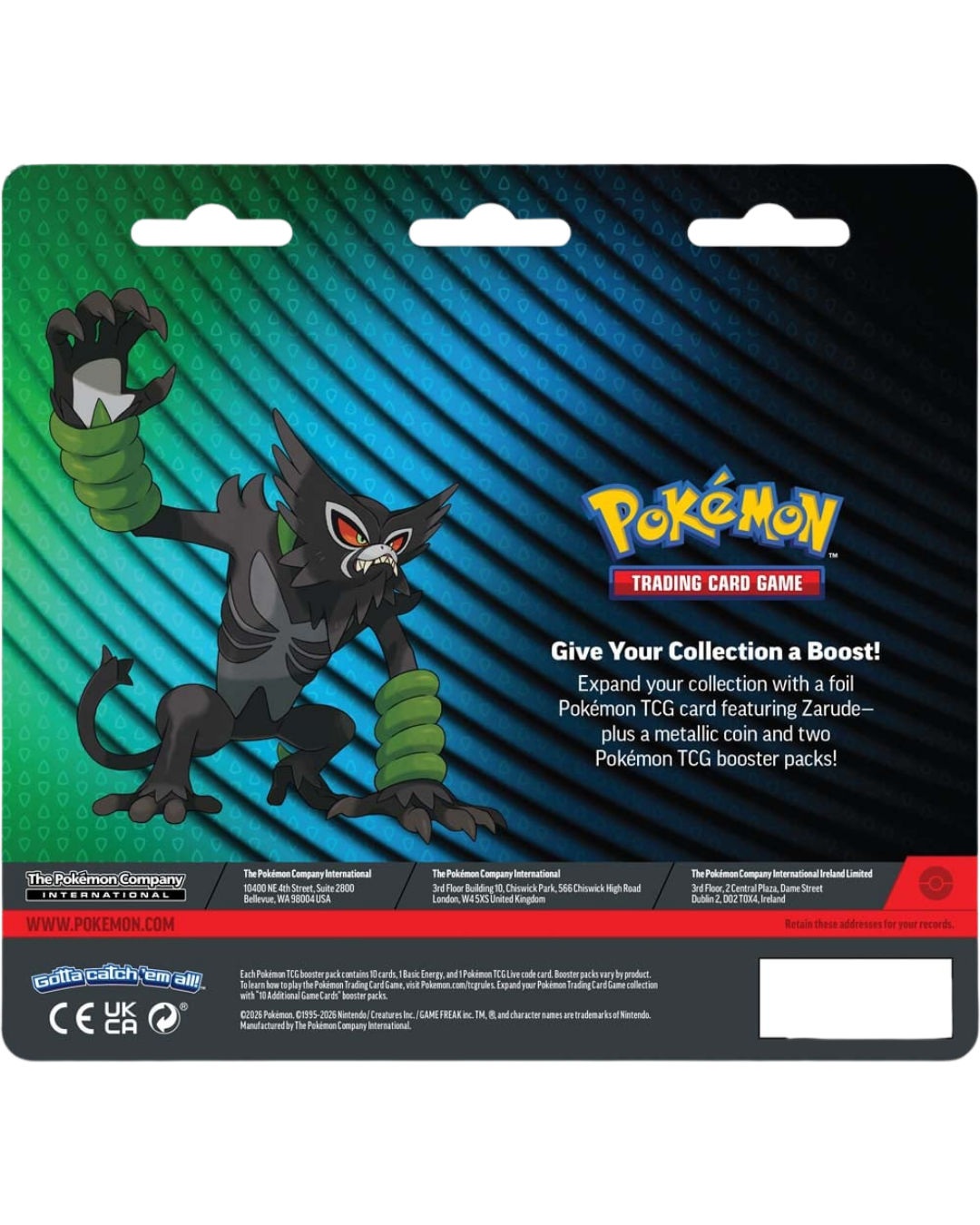 Zarude 2-Pack Blister