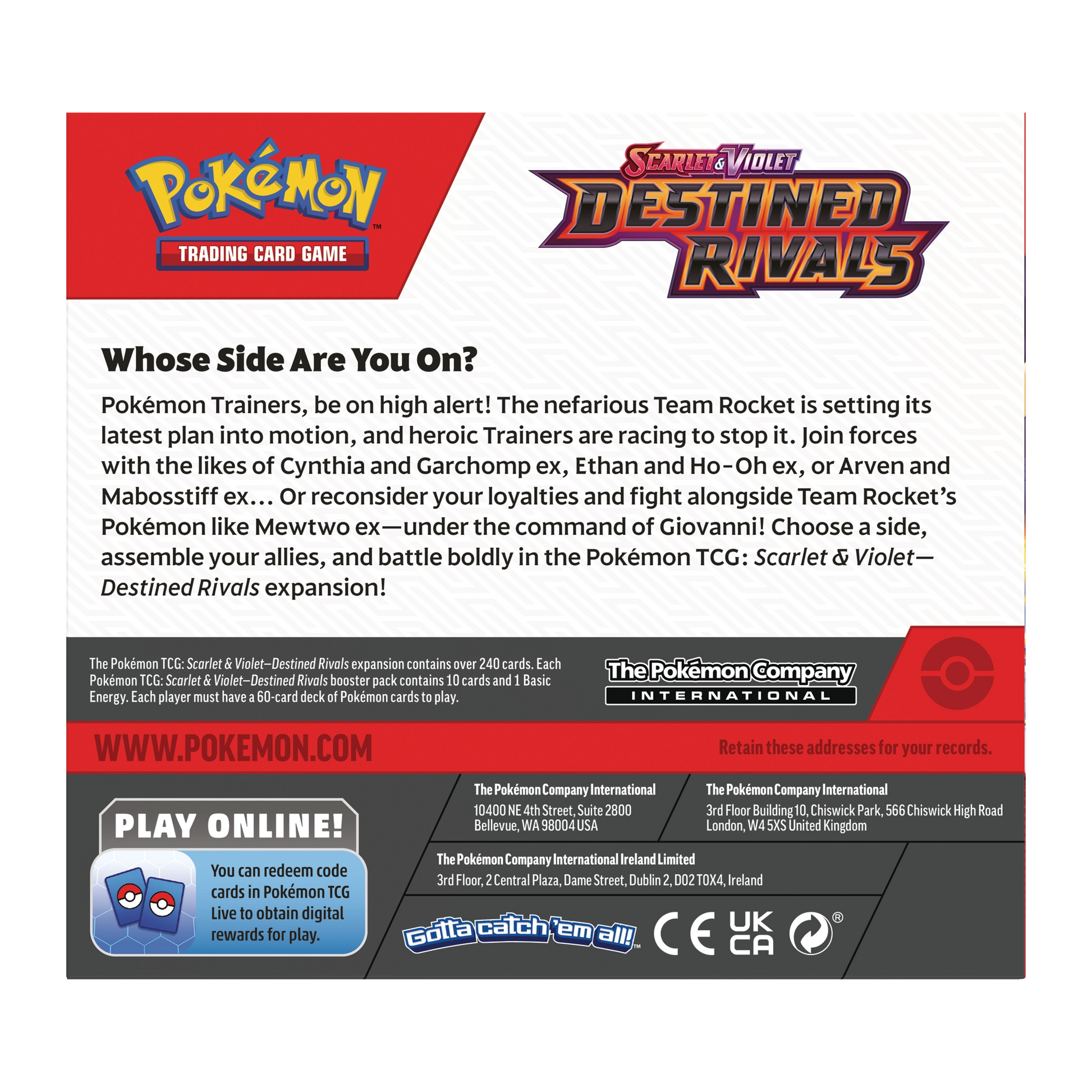 Destined Rivals Booster Box 36 Unidades
