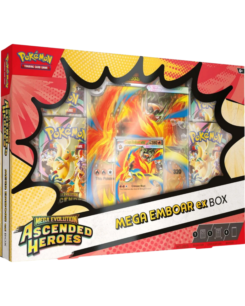 Pokemon - Mega Emboar ex Box