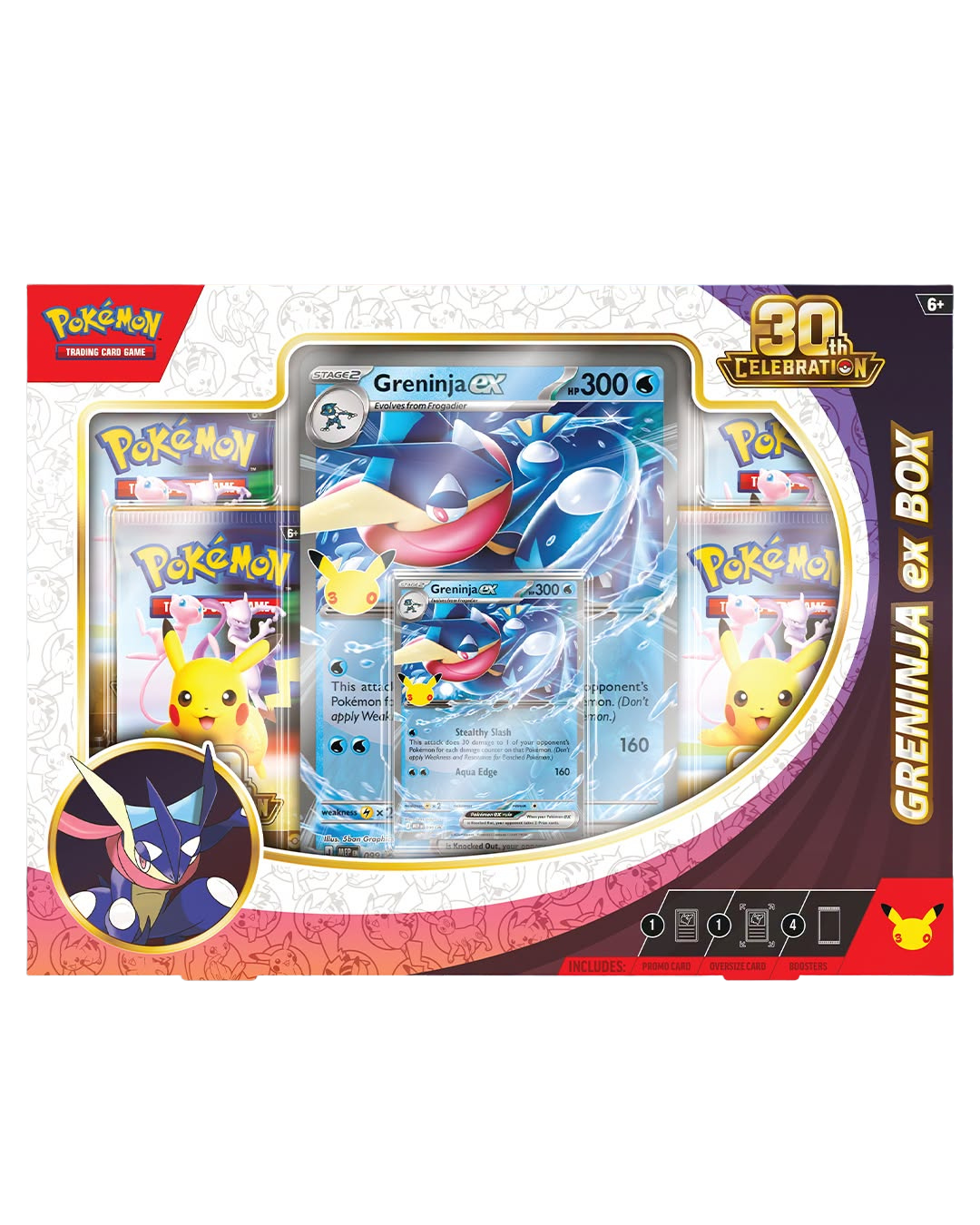 Pokémon 30th Celebration - Greninja ex Box