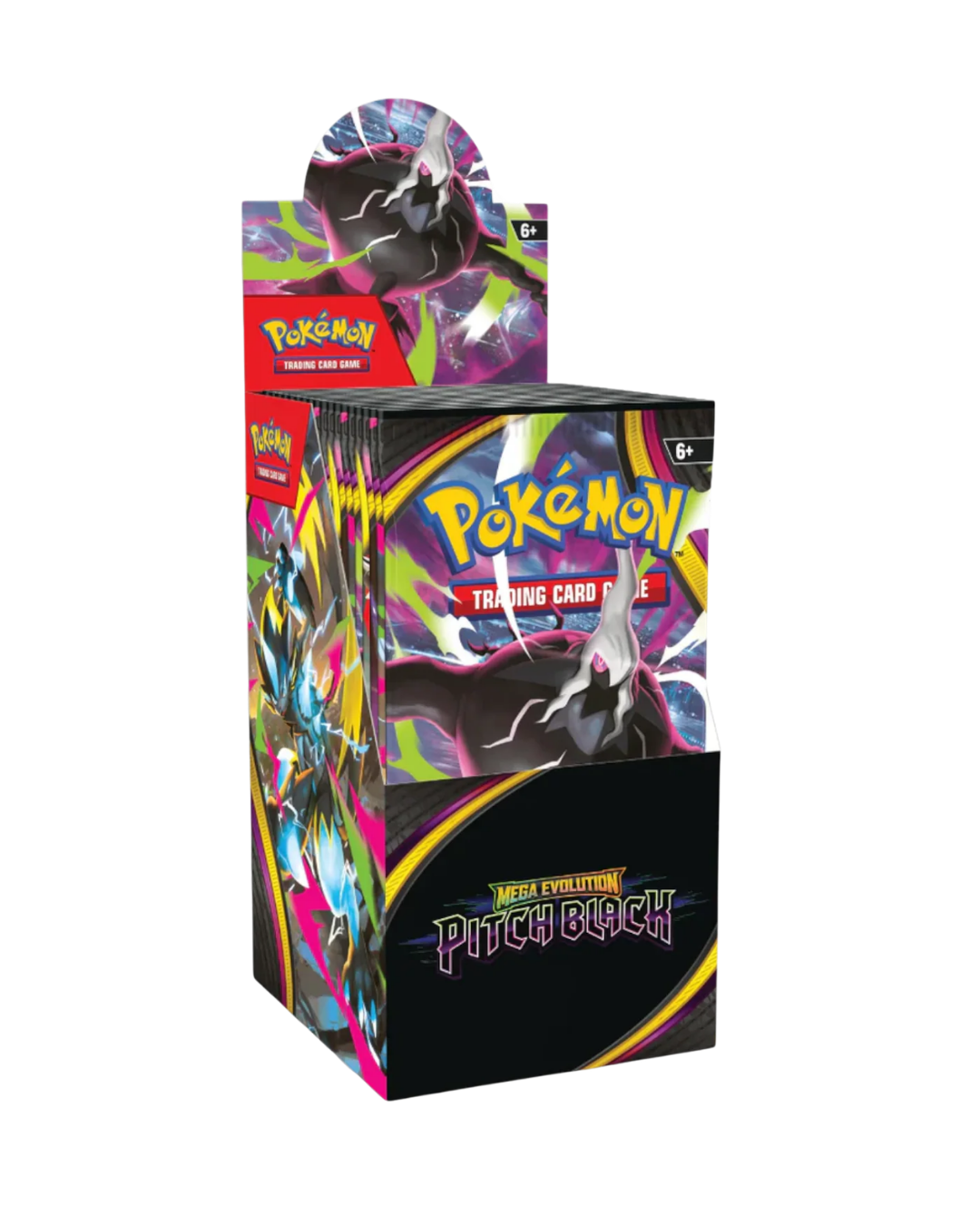Mega Evolution Pitch Black - Booster Box 18 Unidades