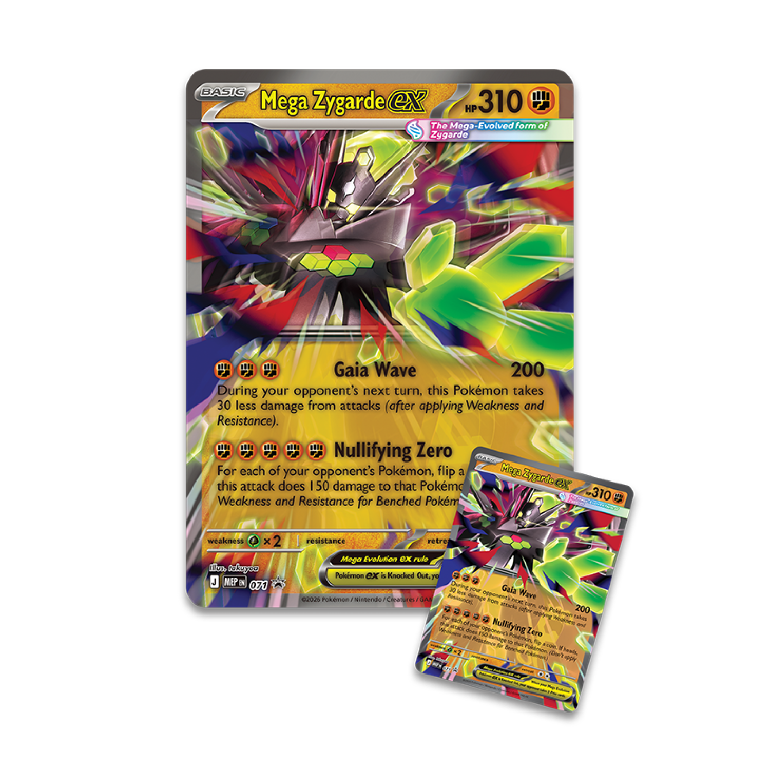 Mega Zygarde Ex Premium Collection