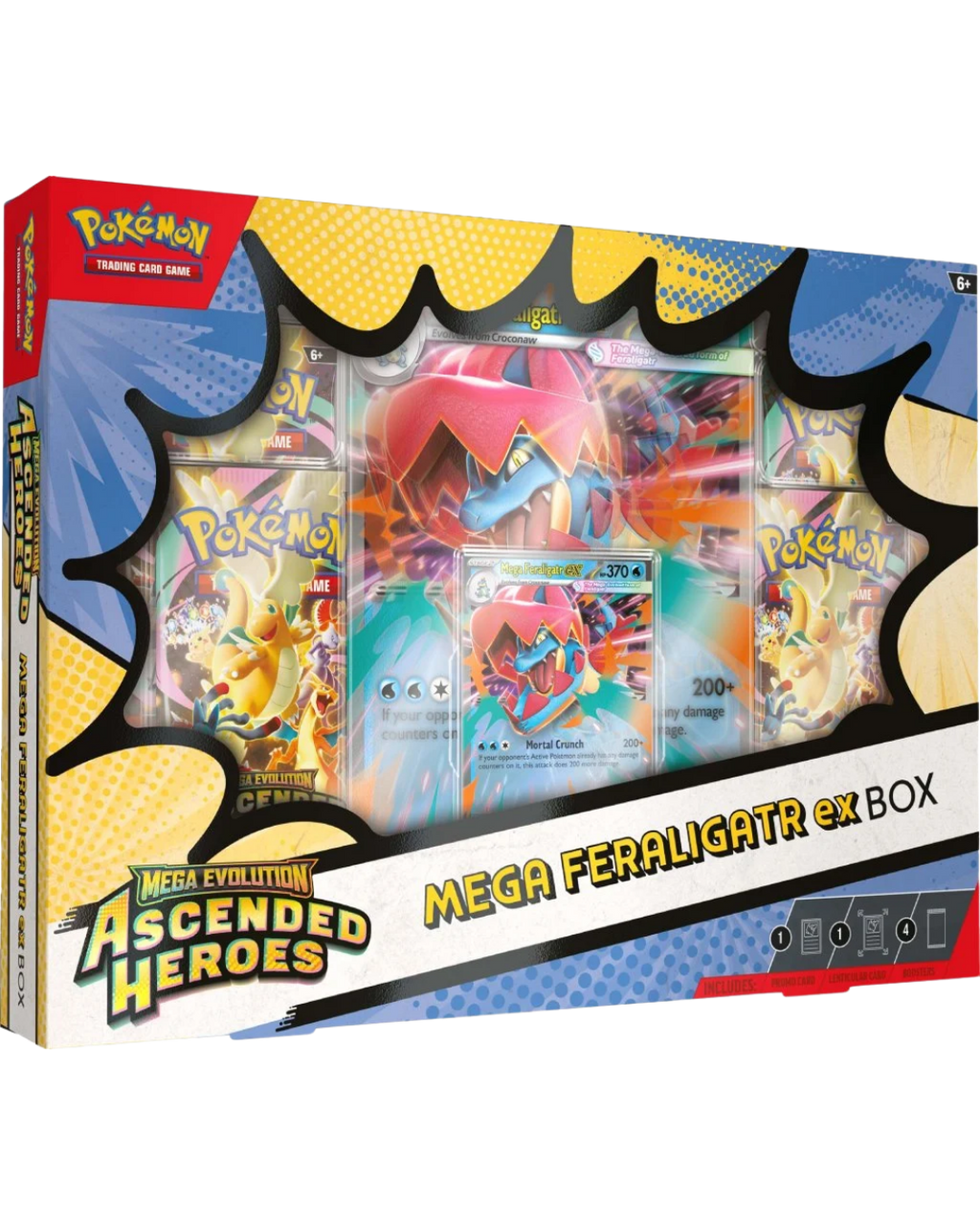 Pokemon - Mega Feraligatr ex Box