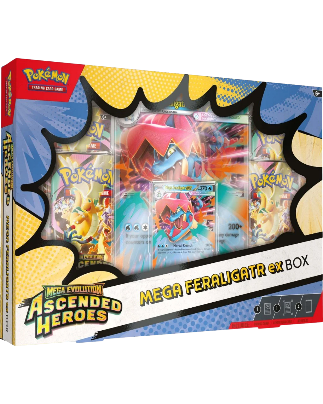 Pokemon - Mega Feraligatr ex Box
