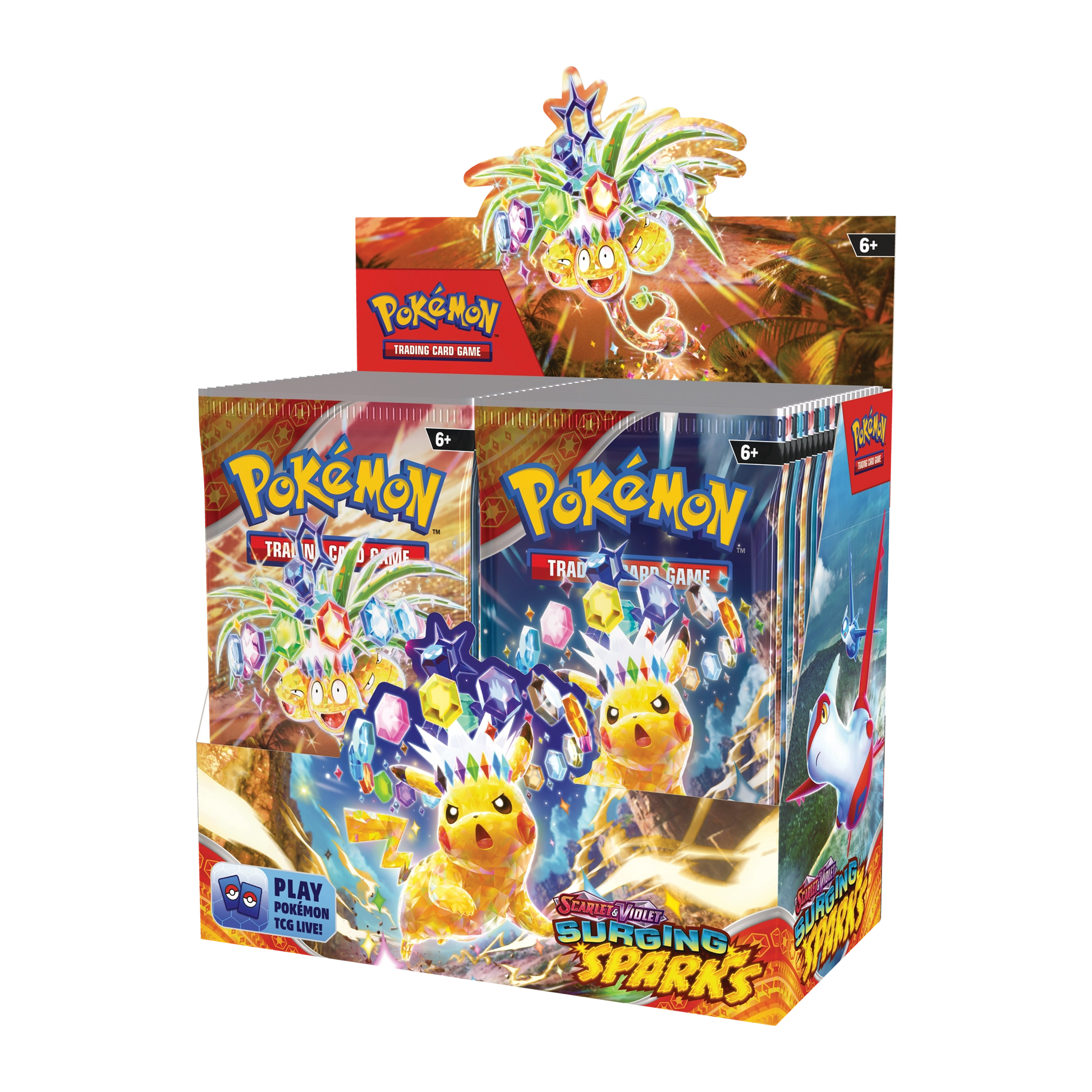 Surging Sparks Booster Box 36 Unidades