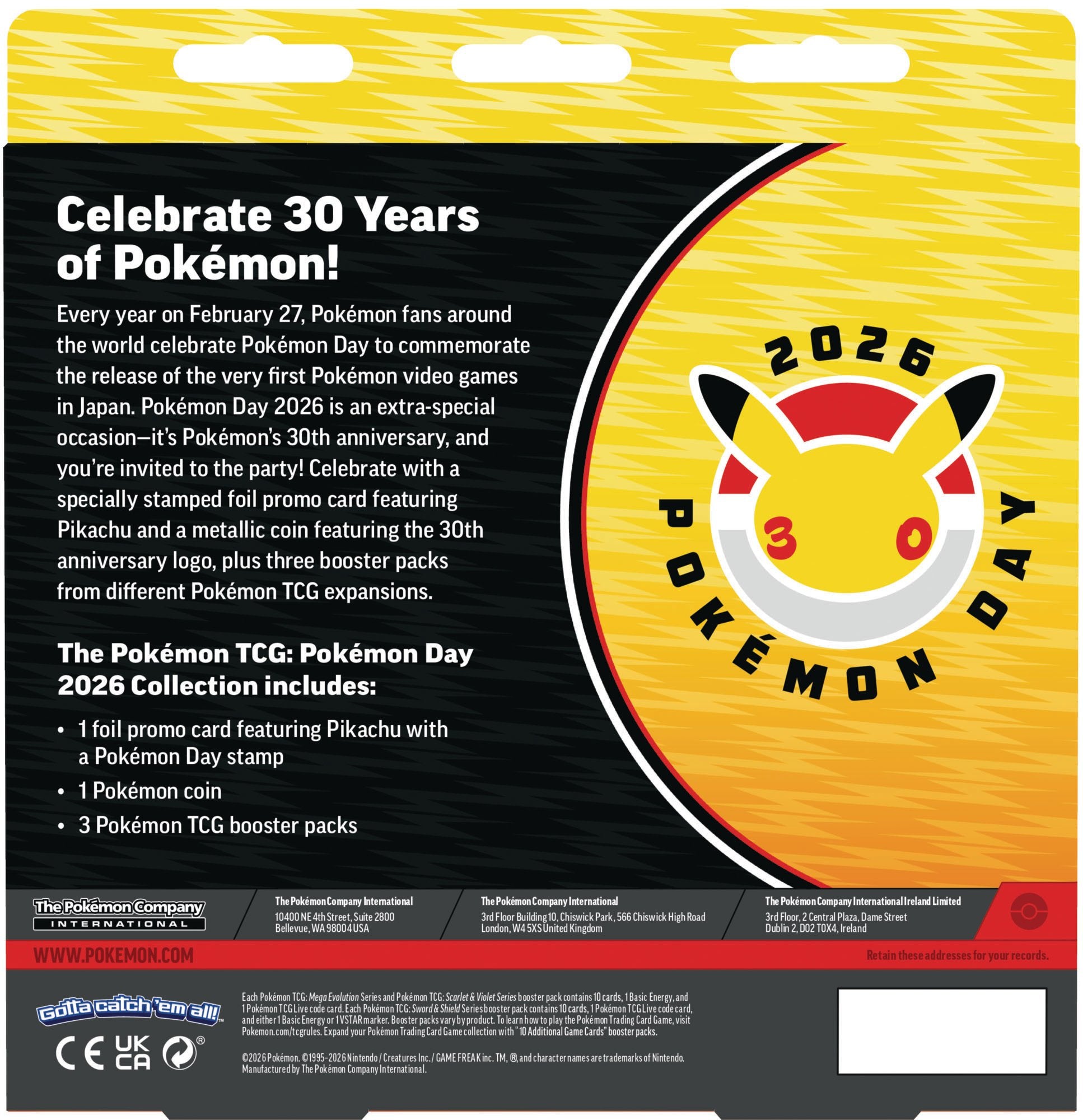 Pokemon Day 2026 Collection