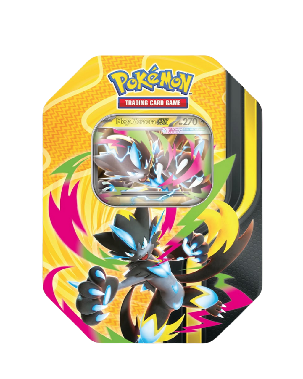 Mega Forces Tin: Mega Zeraora ex
